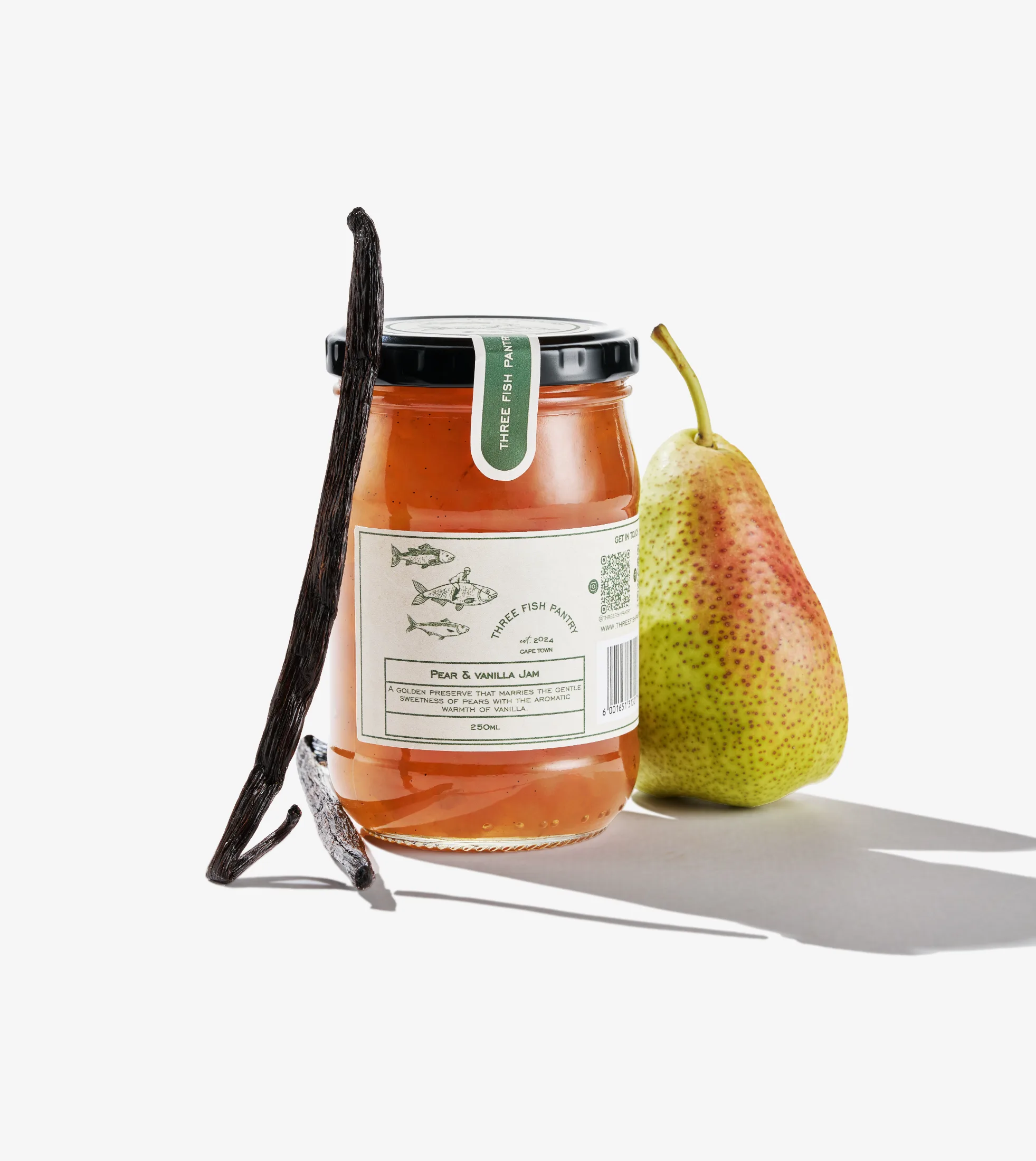 Pear & Vanilla Jam
