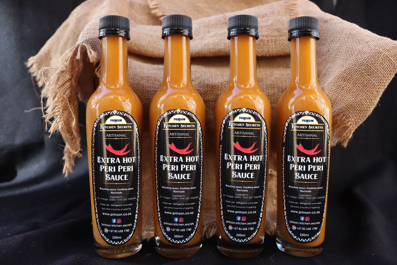 Extra Hot Peri Peri Sauce 250ml