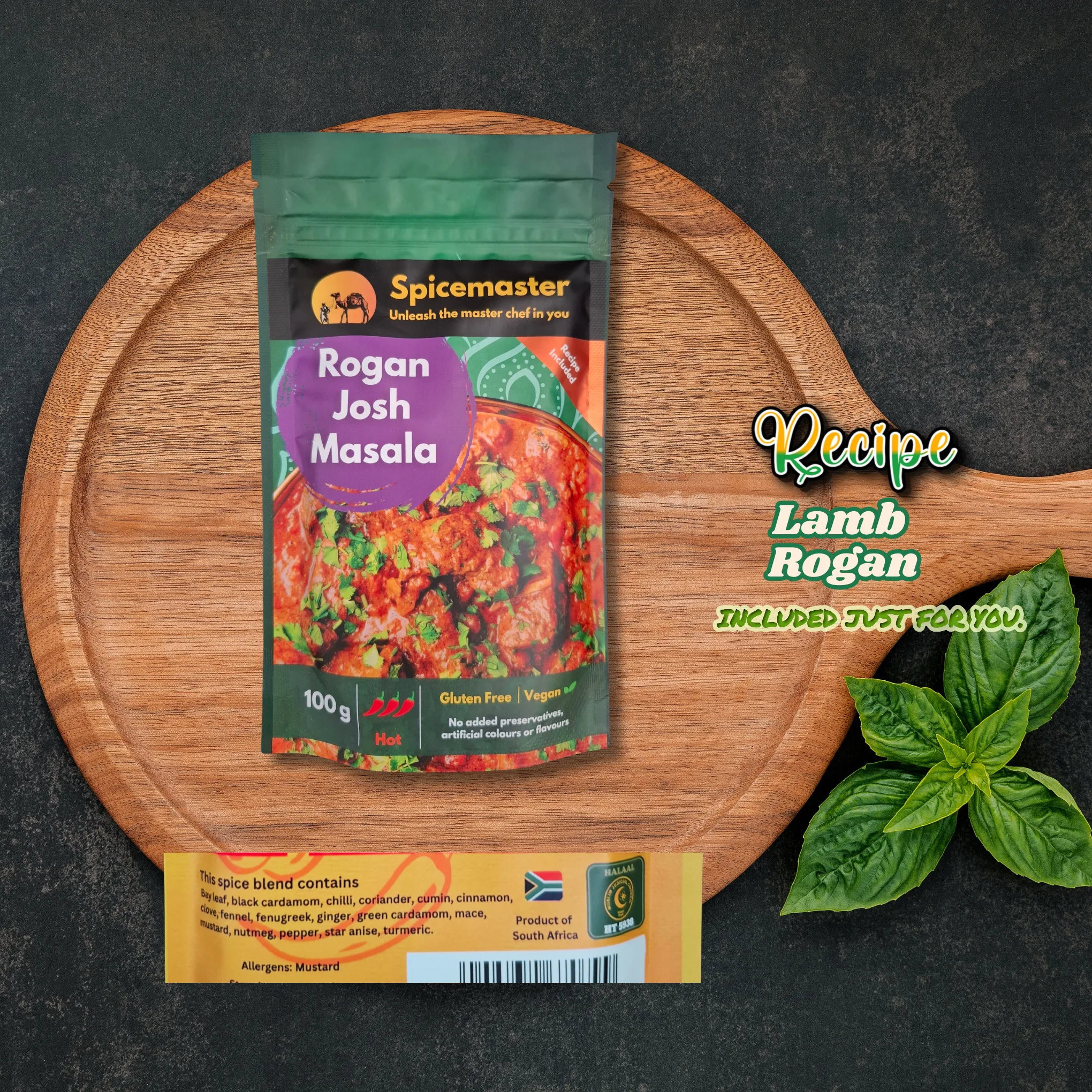 Rogan Josh Masala HOT Lamb 100g