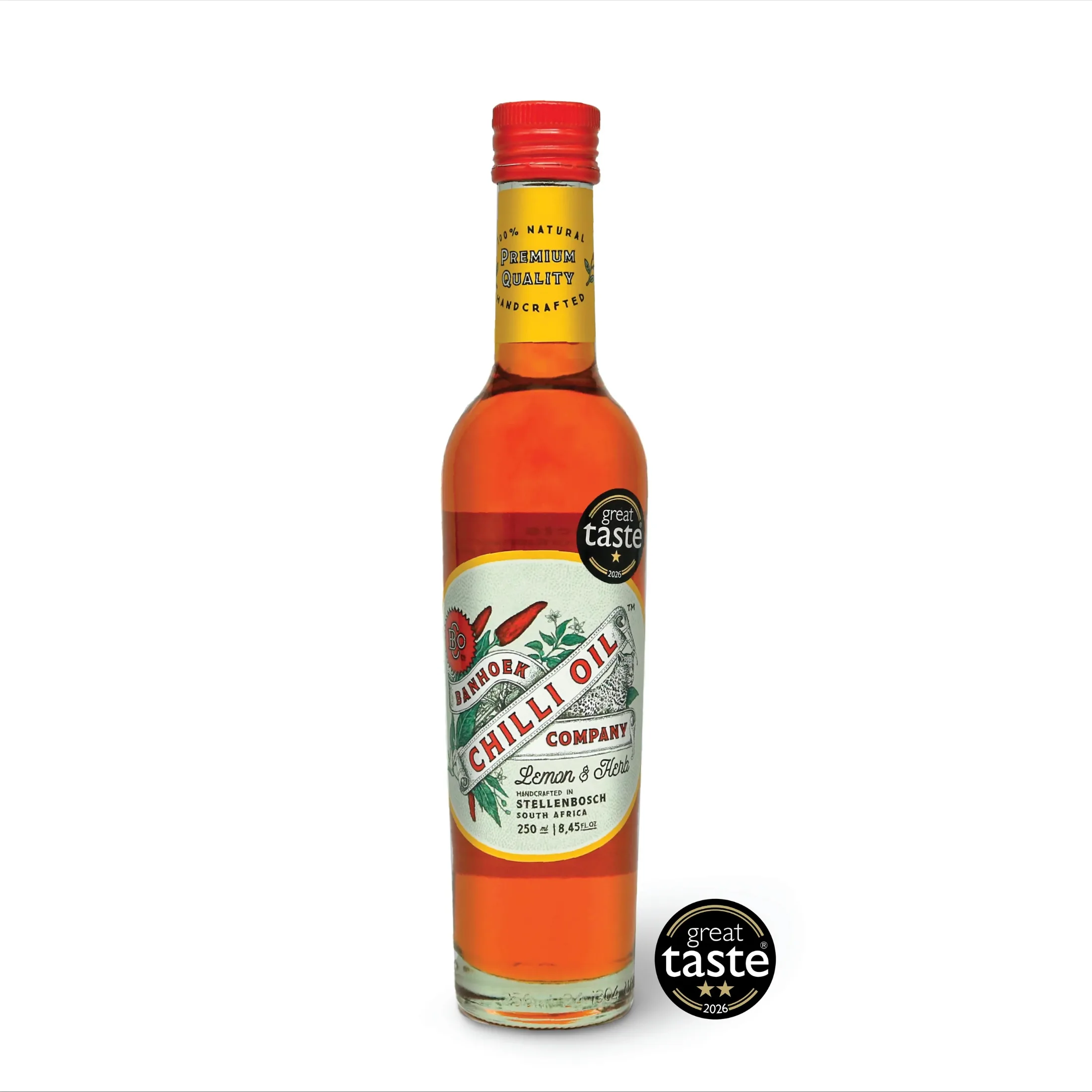 Banhoek Chilli Oil Lemon & Herb 250ml