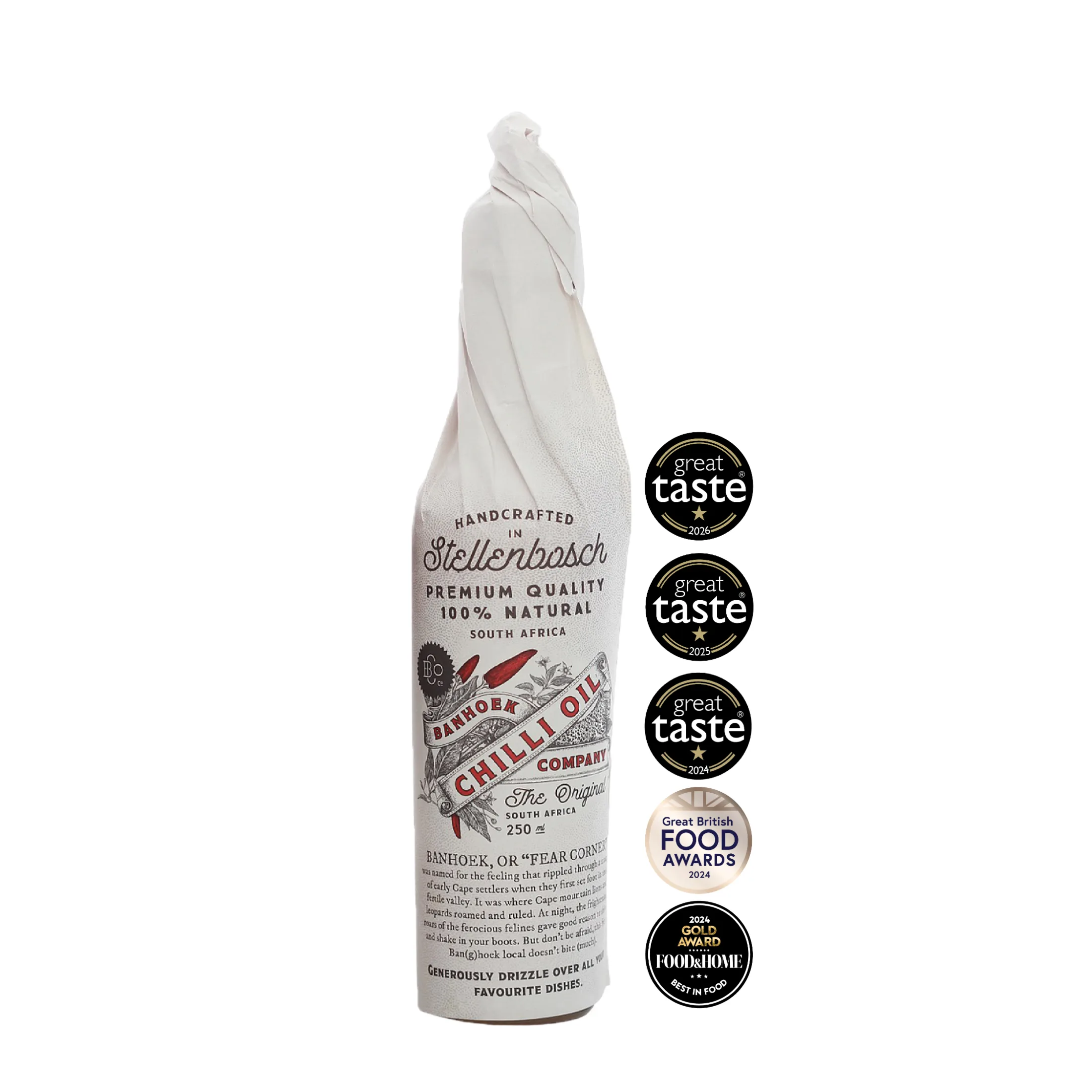 Banhoek Chilli Oil 250ml [Original Wrapped]