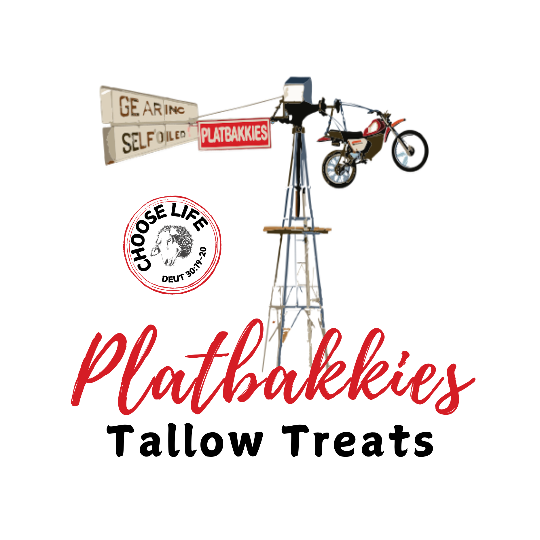Platbakkies Tallow Treats logo
